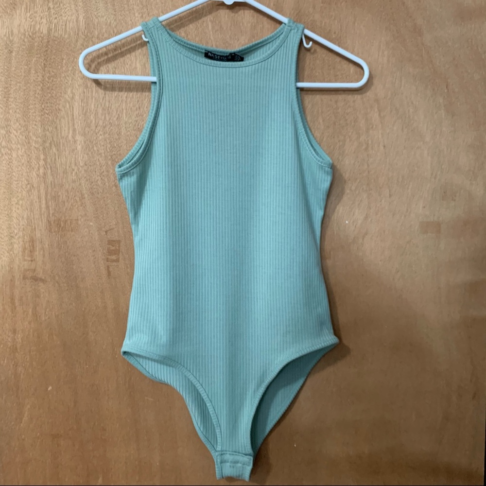 BNWT nasty gal sage bodysuit